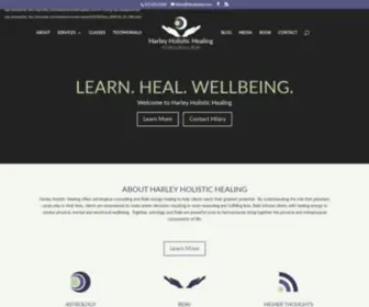 Hilaryharley.com(Harley Holistic Healing) Screenshot