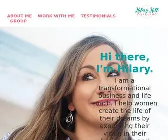 Hilaryhillcoaching.com(The Online Business Society Inner Circle) Screenshot