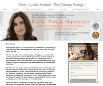 Hilaryjacobshendel.com(Wellness & Mental Health) Screenshot