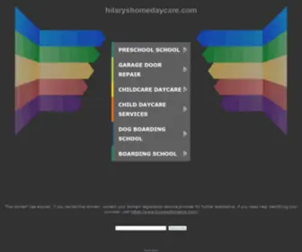 Hilaryshomedaycare.com(Hilary's Home Daycare & Preschool) Screenshot