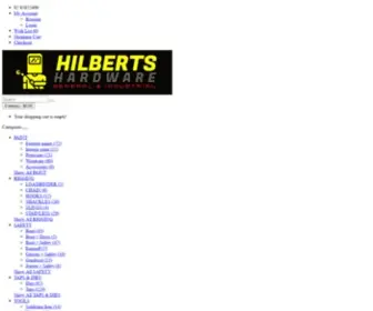 Hilberts.com.au(HILBERTS General and Industrial) Screenshot