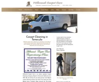 Hilbrandscarpetcare.com(Hilbrands Carpet Care) Screenshot