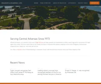 Hilburnlawfirm.com(Hilburn & Harper) Screenshot