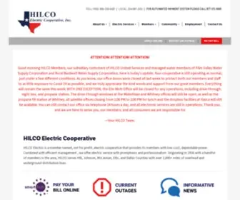 Hilco.coop(HILCO Electric Cooperative) Screenshot