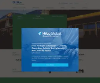 Hilcorealestatefinance.com(Hilco Real Estate Finance) Screenshot