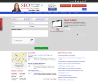 Hildamateiu.com(San Diego SEO Consultant) Screenshot