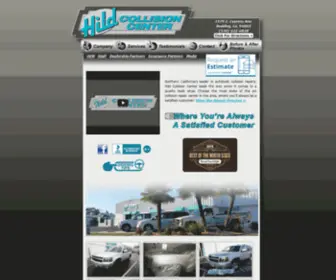 Hildcollisioncenter.com(Hild Collision Center) Screenshot