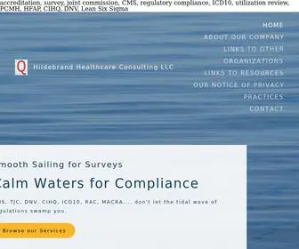 Hildebrandhealthcare.com(Hildebrand Healthcare Consulting LLC) Screenshot