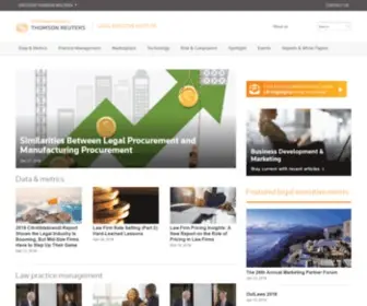 Hildebrandtblog.com(Thomson Reuters' Legal Executive Institute) Screenshot