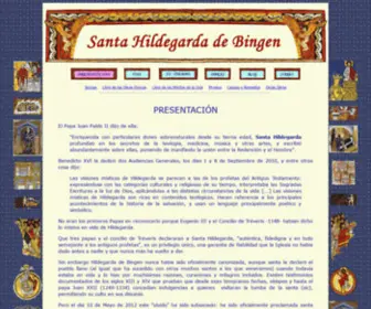 Hildegardiana.es(Presentación) Screenshot