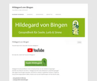 Hildegardvonbingen.de(Hildegard von Bingen) Screenshot