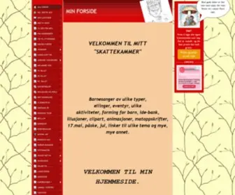 Hildes-Hjoerne.com(MIN FORSIDE) Screenshot