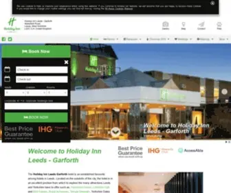 Hileedsgarforth.com(The Holiday Inn Leeds) Screenshot