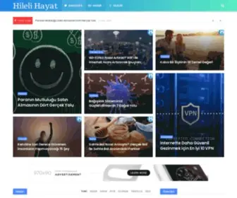 Hilelihayat.com(Hayatın Hileli Yönleri) Screenshot