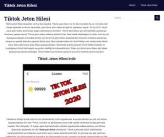 Hilelipc.net(Tiktok Jeton Hilesi) Screenshot