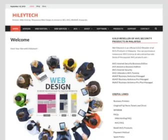 Hileytech.com(Malaysia Web Hosting) Screenshot