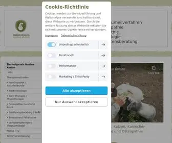 Hilf-Deinem-Hund.de(Tierheilpraxis, Physiotherapie in Hamburg, Schleswig-Holstein) Screenshot