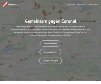 Hilf-Jetzt.ch(Unterstützung im Alltag für jedes Alter) Screenshot