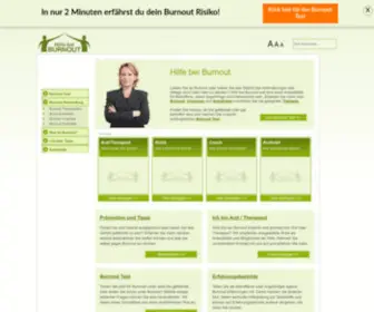 Hilfe-Bei-Burnout.de(Informiert.Hilfe bei Burnout) Screenshot