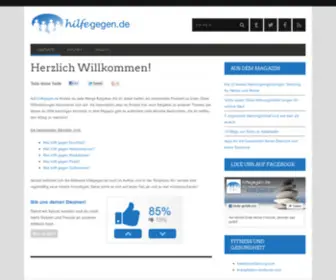 Hilfegegen.de(Herzlich Willkommen auf) Screenshot