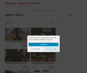 Hilfsmittelboerse.de(Reha Hilfsmittel anbieten oder suchen) Screenshot