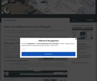 Hilfswerft.de(Jetzt gemeinsam mit uns Soziales unternehmen) Screenshot