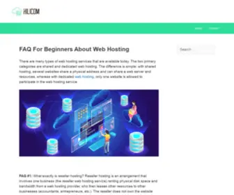 Hilicom.com(Your #1 Online Web Hosting Adviser) Screenshot