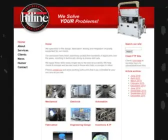 Hilineeng.com(HiLine Engineering) Screenshot