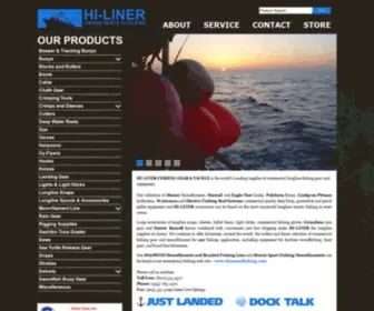 Hiliner.com(Hi-Liner Fishing) Screenshot