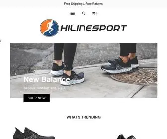 Hilinesport.com(Best Footwear and Sports Wear) Screenshot