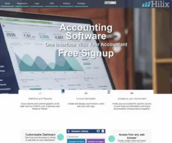 Hilix.org(Free online invoicing) Screenshot