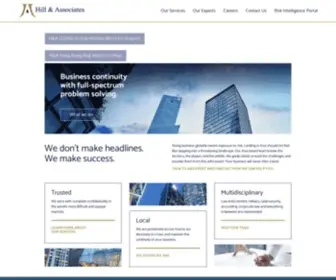 Hill-Assoc.com(Hill & Associates) Screenshot