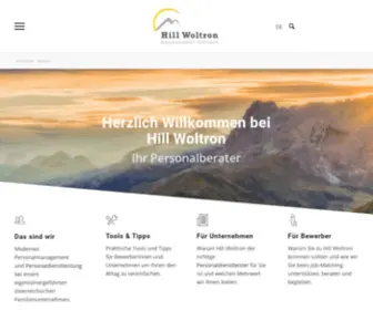 Hill-Woltron.com(Hill Woltron Management Partner GmbH) Screenshot