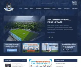 Hill16.ie(Dublin GAA) Screenshot