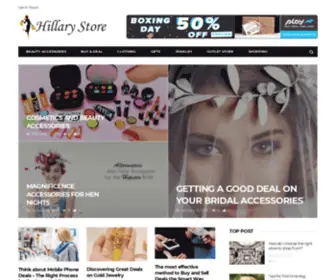 Hillarystore.com(Shopping Store) Screenshot