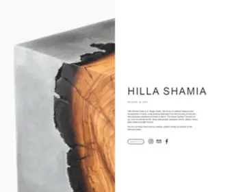 Hillashamia.com(Hilla Shamia) Screenshot