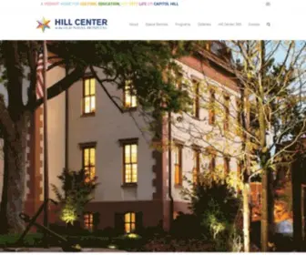 Hillcenterdc.org(Hill Center DC) Screenshot
