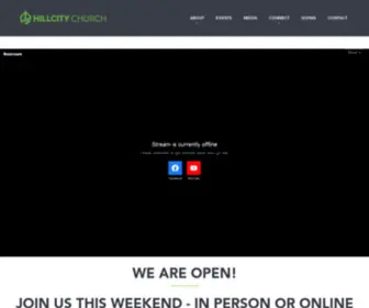 Hillcitychurch.life(Hillcity Church) Screenshot