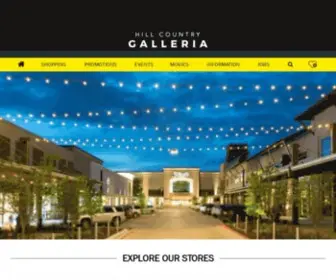 Hillcountrygalleria.com(Hill Country Galleria) Screenshot