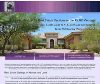 Hillcountryhomesandlandforsale.com(Hillcountryhomesandlandforsale) Screenshot