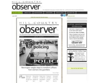 Hillcountryobserver.com(Hill Country Observer) Screenshot