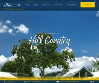 Hillcountryrvresortnb.com(Hill Country Cottage & RV Resort) Screenshot