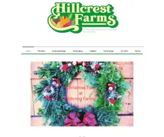 Hillcrestfarms.biz(Hillcrest Farms Garden Center) Screenshot