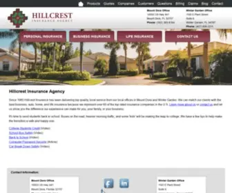 Hillcrestinsurance.com(Hillcrest Insurance Agency) Screenshot