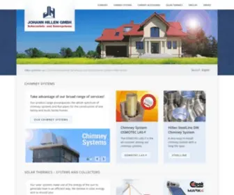 Hillen-SYsteme.de(Alles rund um den Schornstein) Screenshot