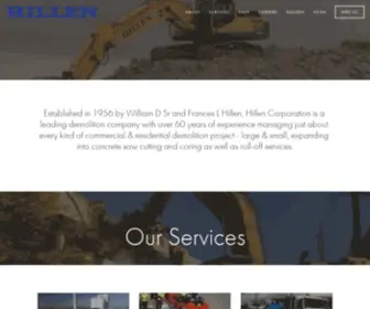 Hillencorp.com(Hillen Corporation) Screenshot