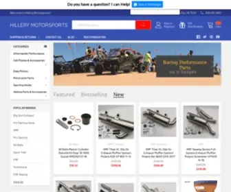 Hillerymotorsports.com(Hillery Motorsports) Screenshot