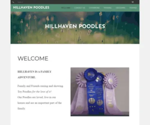 Hillhavenpoodles.ca(HILLHAVEN) Screenshot