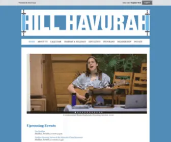 Hillhavurah.org(Hill Havurah) Screenshot