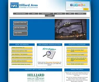 Hilliardchamber.org(Hilliard Area Chamber of Commerce) Screenshot